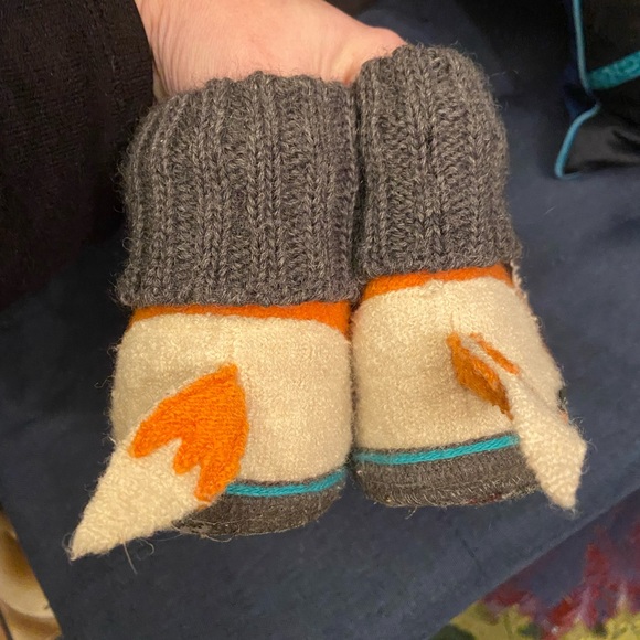 Garnet Hill Kids' Boiled Wool Slipper Boots by Haflinger - Picture 6 of 9